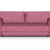 Sofa LARGO 246 cm rozkładana 3-osobowa z pojemnikiem – funkcja spania - widok z boku