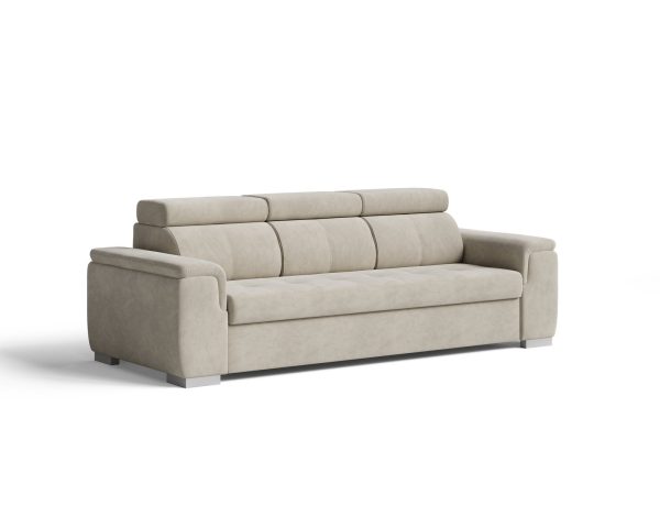 Silver Sofa 3-osobowa - aranżacja w salonie
