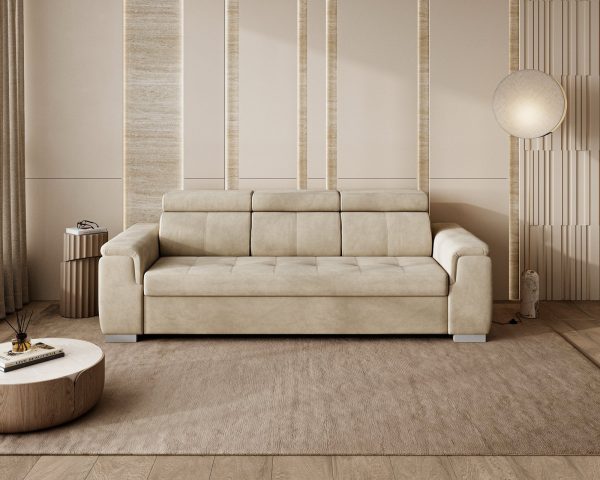 Silver Sofa 3-osobowa - widok z boku