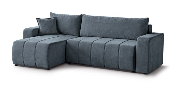 Narożnik Megan w kolorze Sereno 691 — cały mebel wycentrowany