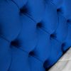 Łóżko tapicerowane Chesterfield - widok