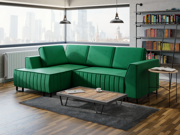 Narożnik Havana w tkaninie Magic Velvet 2225